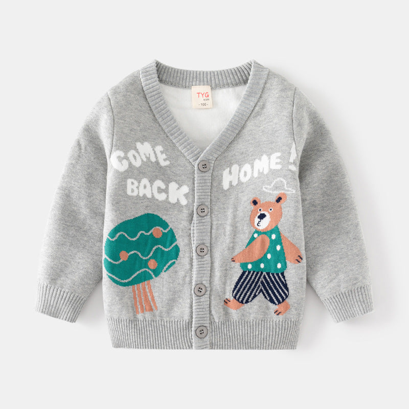 Adorable Kids' Winter Cardigan Collection