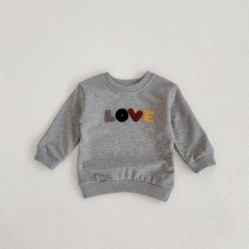 Versatile Kids' Pullover Sweatshirt - Spring and Autumn