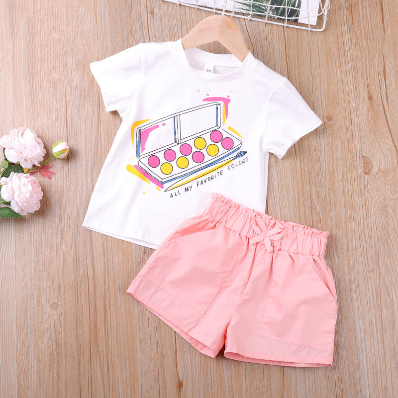 Girls' Summer Clothing Sets