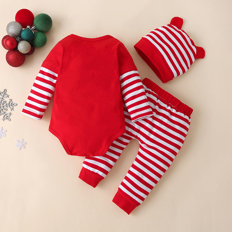 My First Christmas Baby Clothes Set: Fall Kids' Outfit for Boys and Girls