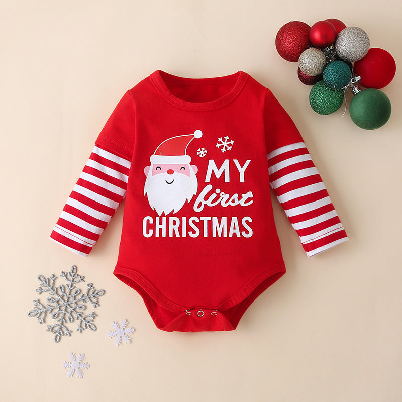 My First Christmas Baby Clothes Set: Fall Kids' Outfit for Boys and Girls