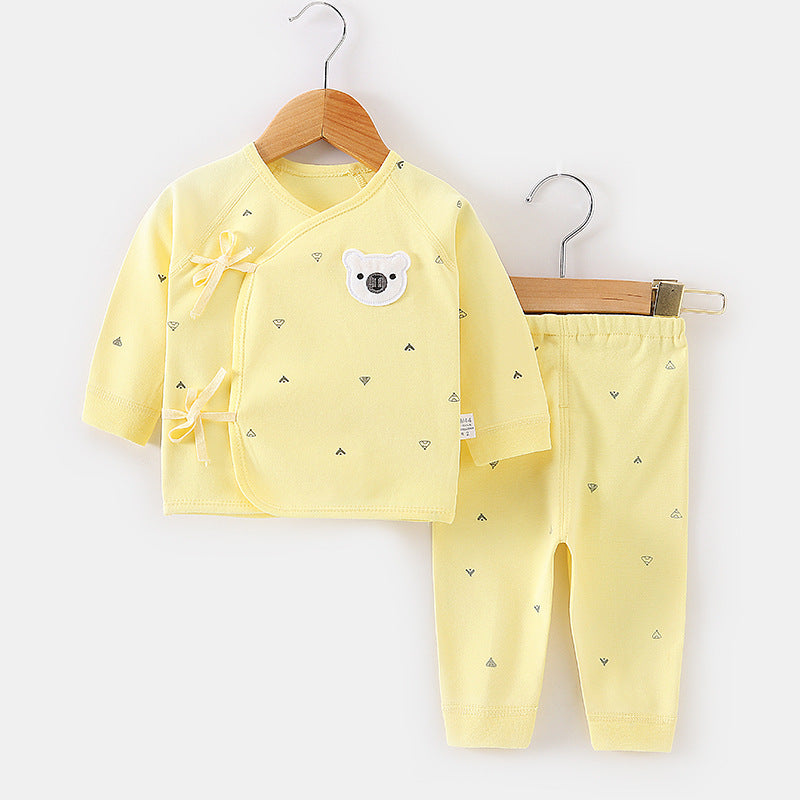 100% Cotton Newborn Pajama Sets - Autumn Wear