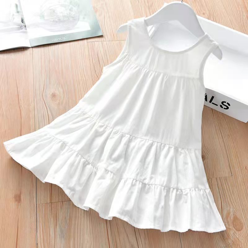 Baby Girls Sleeveless Ball Pageant Summer Dress